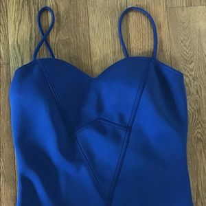 Papaya 🐾 blue mini dress